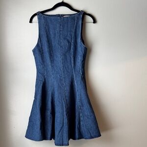Olivaceous Blue Denim Dress